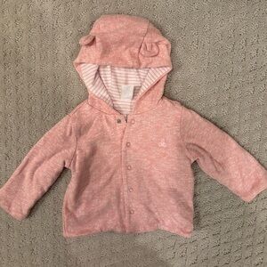 GAP Pink Kids Hoodie with Ear Details